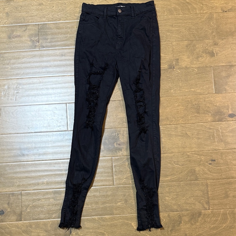 Fashion Nova Black Denim Jeans